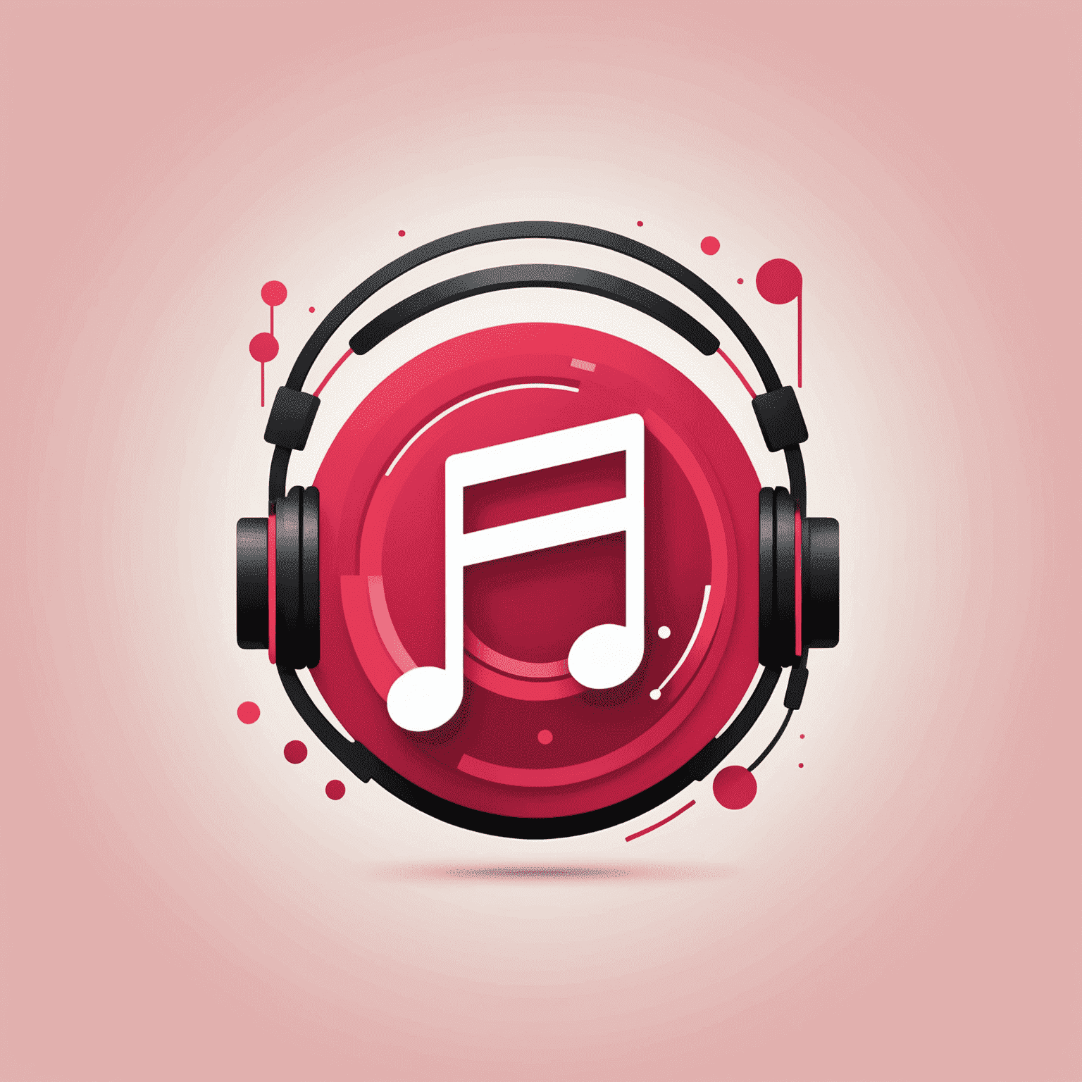 MobilAGM logo - A stylized representation of a music interface with red and pink elements